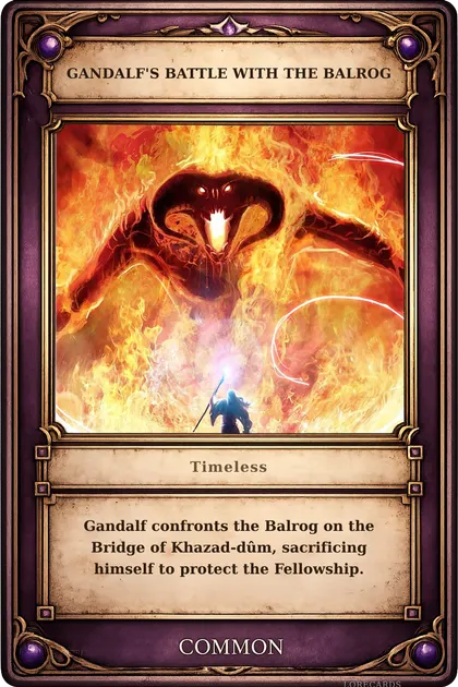 Gandalf's Battle with the Balrog