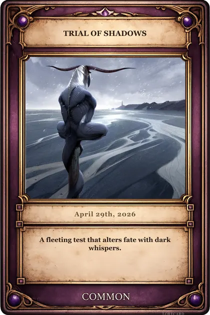 Trial of Shadows
