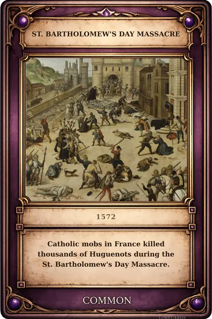 St. Bartholomew's Day Massacre