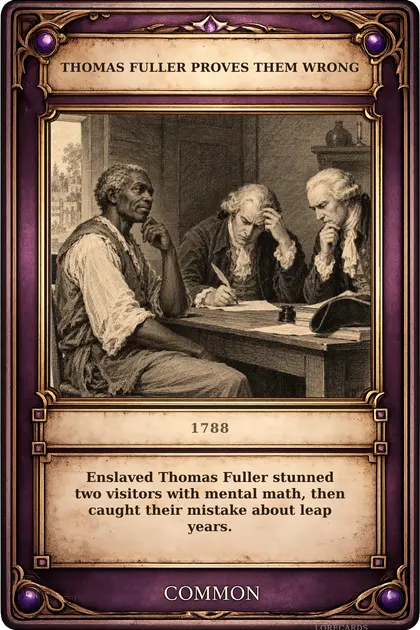 Thomas Fuller Proves Them Wrong.