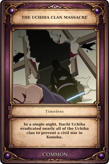 The Uchiha Clan Massacre