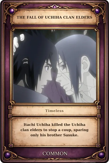 The Fall of Uchiha Clan Elders
