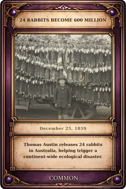 24 Rabbits Become 600 Million